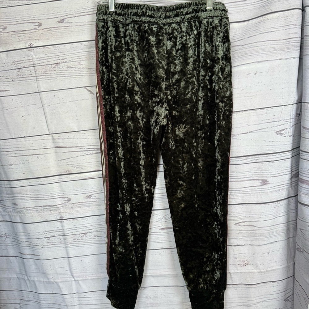 ZARA Womens Velour High Rise Jogger sweatpants Size M - Picture 6 of 13